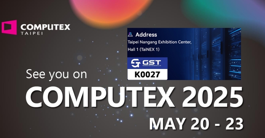 GST Showcases Advanced AI Computing Servers at COMPUTEX TAIPEI 2025